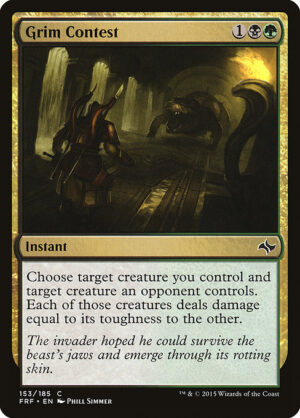 Grim Contest<br /><span class="collector-number">Collector No. 153</span>