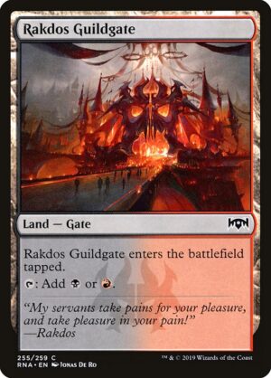Rakdos Guildgate<br /><span class="collector-number">Collector No. 255</span>