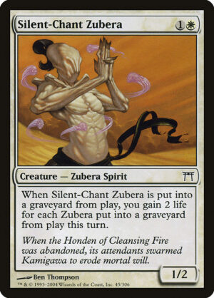 Silent-Chant Zubera<br /><span class="collector-number">Collector No. 45</span>