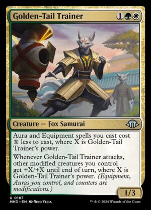 Golden-Tail Trainer<br /><span class="collector-number">Collector No. 187</span>
