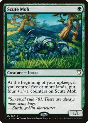 Scute Mob<br /><span class="collector-number">Collector No. 161</span>
