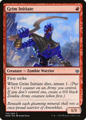 Grim Initiate<br /><span class="collector-number">Collector No. 130</span>