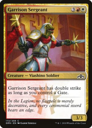 Garrison Sergeant<br /><span class="collector-number">Collector No. 172</span>