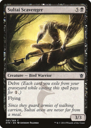 Sultai Scavenger<br /><span class="collector-number">Collector No. 91</span>