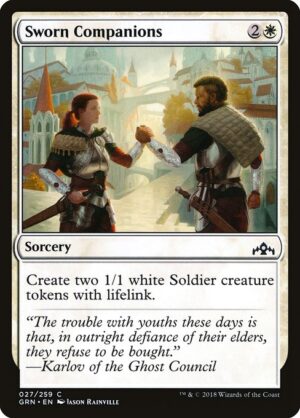 Sworn Companions<br /><span class="collector-number">Collector No. 27</span>