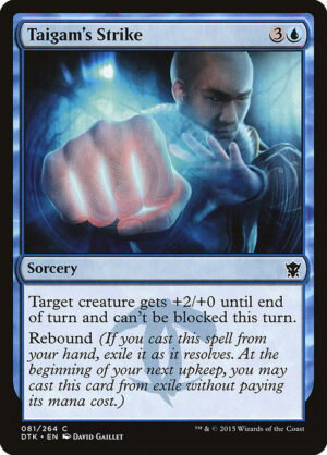 Taigam's Strike - Foil<br /><span class="collector-number">Collector No. 81</span>