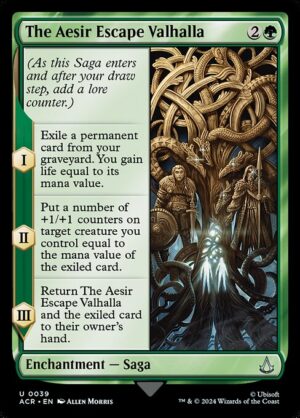 The Aesir Escape Valhalla<br /><span class="collector-number">Collector No. 39</span>