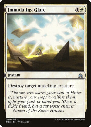 Immolating Glare - Foil<br /><span class="collector-number">Collector No. 20</span>