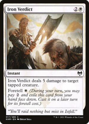 Iron Verdict<br /><span class="collector-number">Collector No. 17</span>