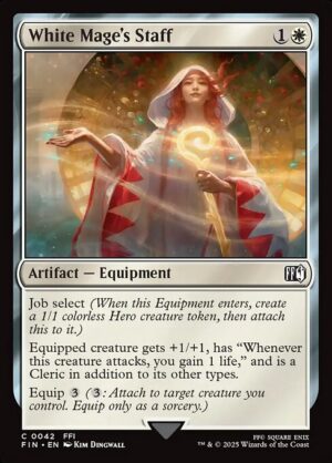 White Mage's Staff<br /><span class="collector-number">Collector No. 42</span>