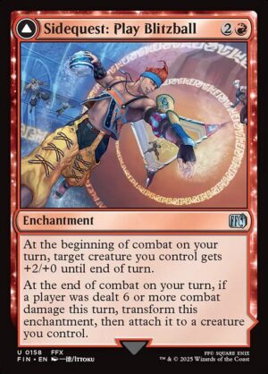 Sidequest: Play Blitzball // World Champion, Celestial Weapon<br /><span class="collector-number">Collector No. 158</span>