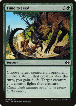 Time to Feed<br /><span class="collector-number">Collector No. 50</span>