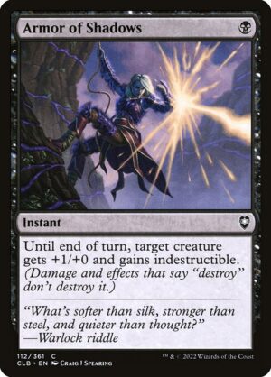 Armor of Shadows<br /><span class="collector-number">Collector No. 112</span>