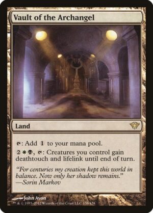 Vault of the Archangel<br /><span class="collector-number">Collector No. 158</span>