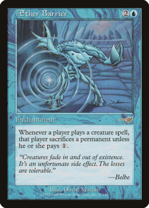 Aether Barrier<br /><span class="collector-number">Collector No. 27</span>