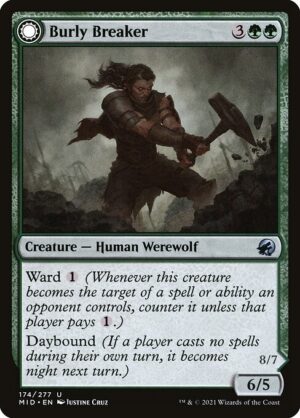 Burly Breaker // Dire-Strain Demolisher<br /><span class="collector-number">Collector No. 174</span>