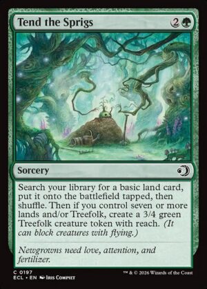 Tend the Sprigs - Foil<br /><span class="collector-number">Collector No. 197</span>