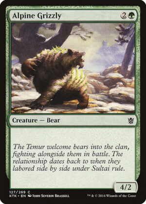 Alpine Grizzly<br /><span class="collector-number">Collector No. 127</span>