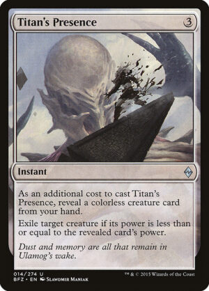 Titan's Presence<br /><span class="collector-number">Collector No. 14</span>