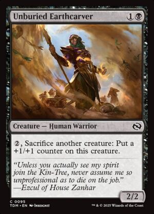 Unburied Earthcarver - Foil<br /><span class="collector-number">Collector No. 95</span>