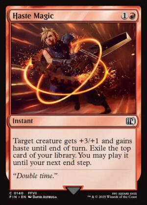 Haste Magic<br /><span class="collector-number">Collector No. 140</span>