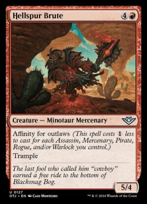 Hellspur Brute<br /><span class="collector-number">Collector No. 127</span>