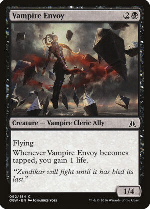 Vampire Envoy<br /><span class="collector-number">Collector No. 92</span>