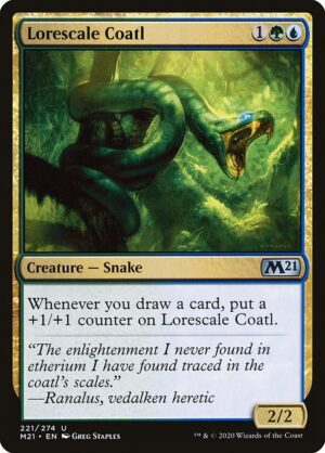 Lorescale Coatl<br /><span class="collector-number">Collector No. 221</span>
