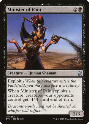 Minister of Pain<br /><span class="collector-number">Collector No. 111</span>