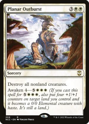 Planar Outburst<br /><span class="collector-number">Collector No. 209</span>