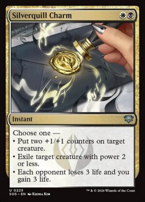 Silverquill Charm<br /><span class="collector-number">Collector No. 225</span>