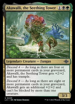 Akawalli, the Seething Tower<br /><span class="collector-number">Collector No. 220</span>