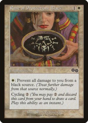 Rune of Protection: Black<br /><span class="collector-number">Collector No. 36</span>