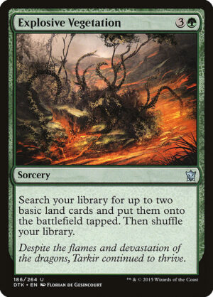 Explosive Vegetation<br /><span class="collector-number">Collector No. 186</span>