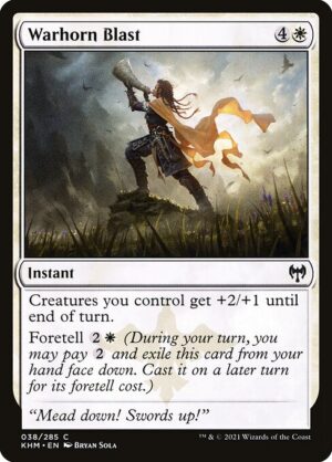 Warhorn Blast<br /><span class="collector-number">Collector No. 38</span>