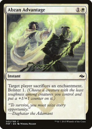 Abzan Advantage<br /><span class="collector-number">Collector No. 2</span>