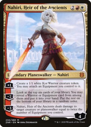 Nahiri, Heir of the Ancients<br /><span class="collector-number">Collector No. 230</span>