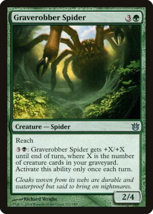 Graverobber Spider<br /><span class="collector-number">Collector No. 122</span>