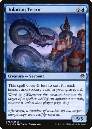 Tolarian Terror<br /><span class="collector-number">Collector No. 72</span>