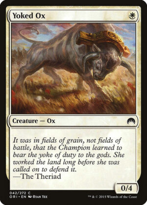 Yoked Ox<br /><span class="collector-number">Collector No. 42</span>