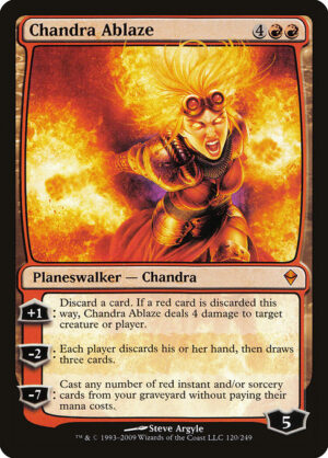 Chandra Ablaze<br /><span class="collector-number">Collector No. 120</span>