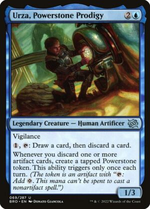 Urza, Powerstone Prodigy<br /><span class="collector-number">Collector No. 69</span>