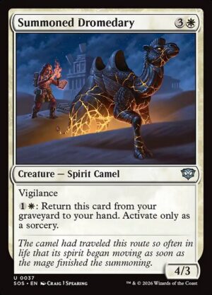 Summoned Dromedary<br /><span class="collector-number">Collector No. 37</span>