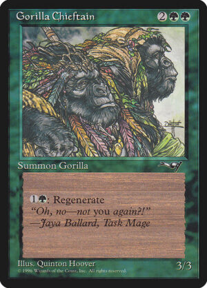 Gorilla Chieftain<br /><span class="collector-number">Collector No. 94a</span>