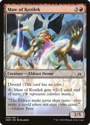 Maw of Kozilek<br /><span class="collector-number">Collector No. 99</span>