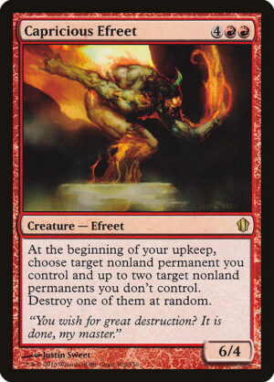 Capricious Efreet<br /><span class="collector-number">Collector No. 102</span>