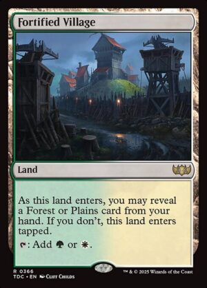 Fortified Village<br /><span class="collector-number">Collector No. 366</span>