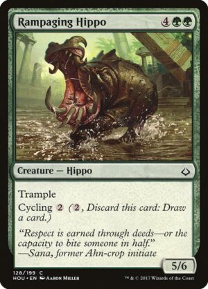 Rampaging Hippo<br /><span class="collector-number">Collector No. 128</span>