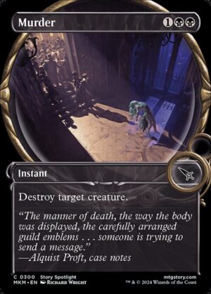 Murder<br /><span class="collector-number">Collector No. 300</span>