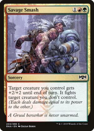 Savage Smash<br /><span class="collector-number">Collector No. 203</span>